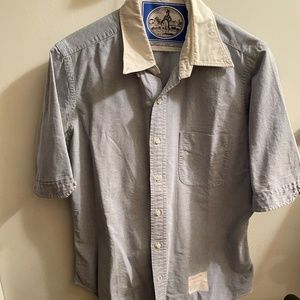 Thom Browne short sleeve button up shirt, size 3